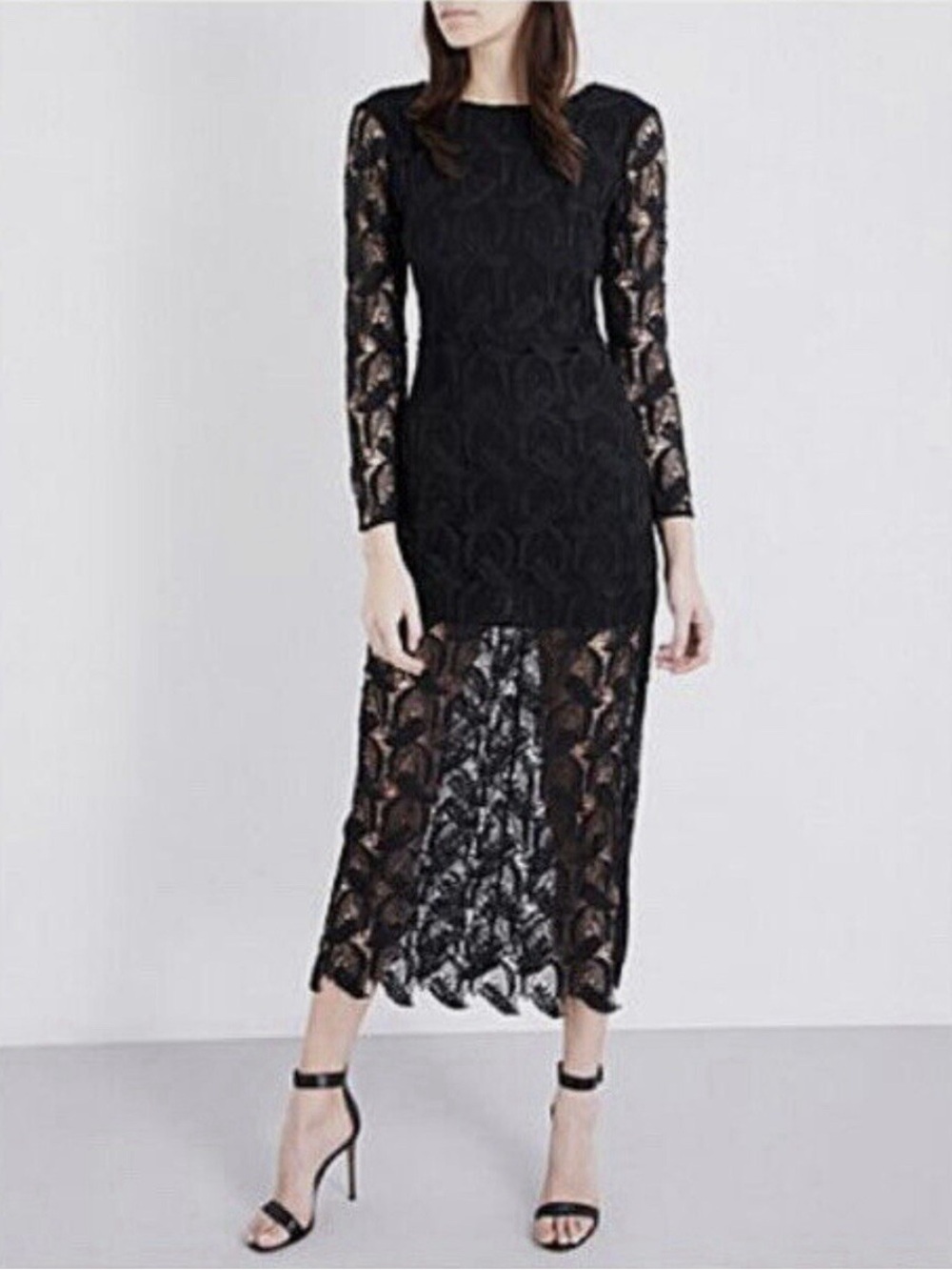 Maje Guipure lace dress